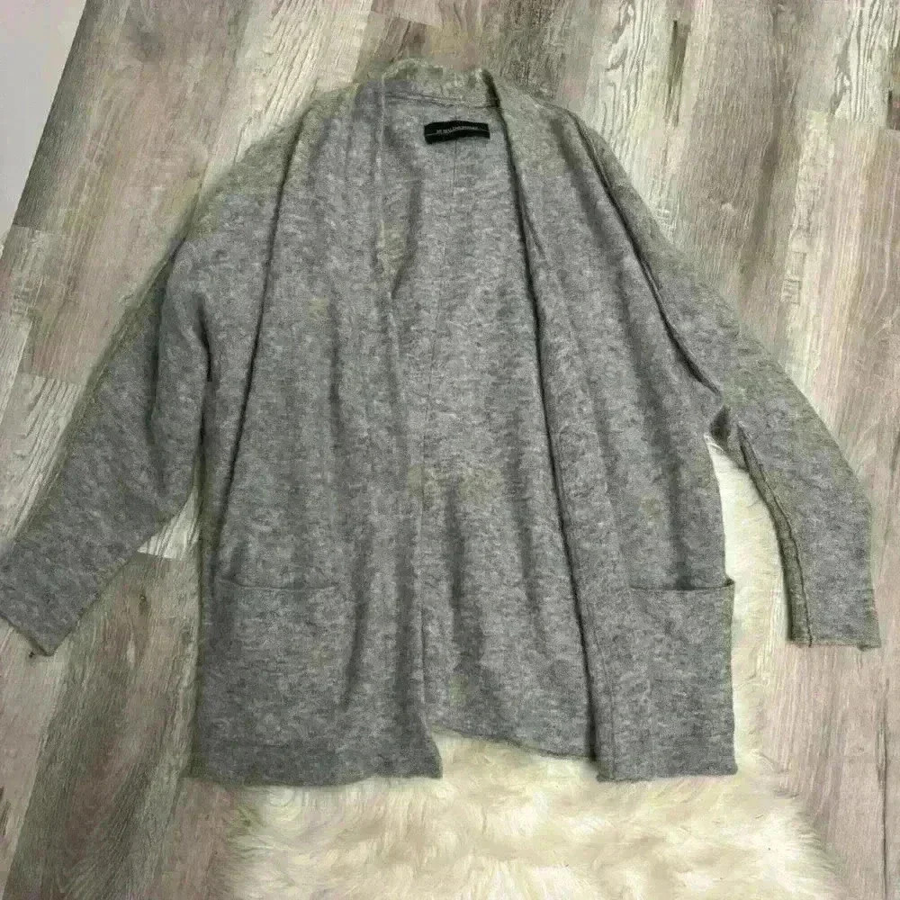 By Malene Birger Belinda mohair blend gray cardigan xl - Picture 11 of 12